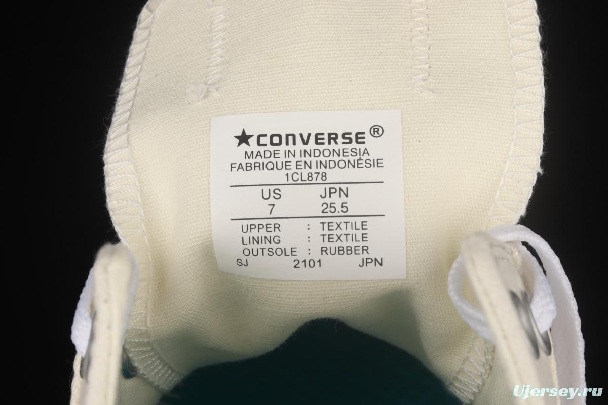 Converse All Star x CDG 2021 Sichuan Jiubao Ling co-signed low-top casual board shoes 1CL878