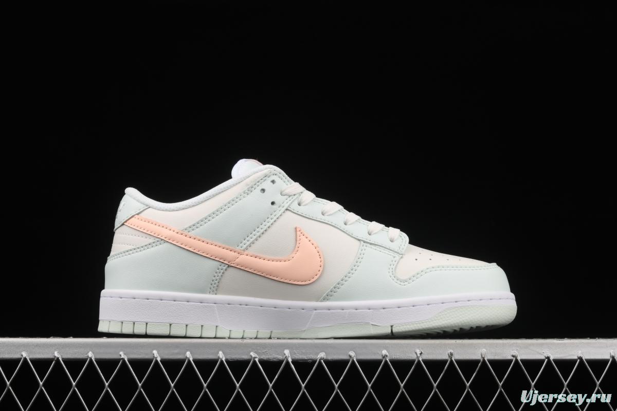 NIKE SB DUNK Low dunk series peppermint green color matching low-side leisure sports skateboard shoes DD1503-104