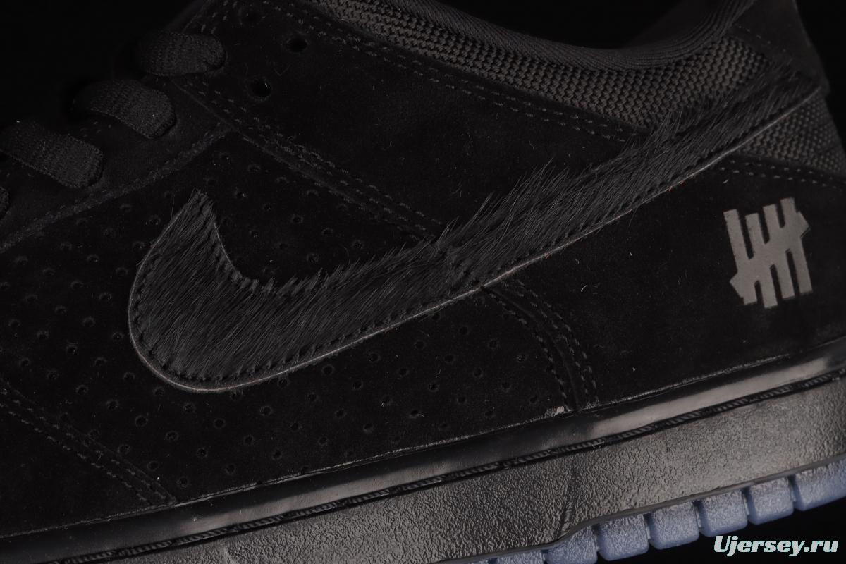 UNDFEATED x NIKE DUNK Low black soul color dunk series low-side leisure sports skateboard shoes DO9329-001