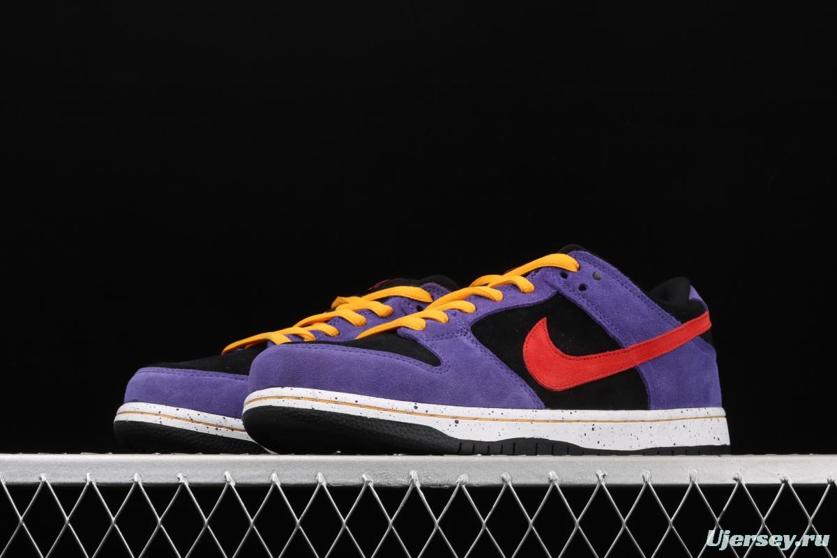 NIKE DUNK SB Low SP grape purple retro low side leisure sports skateboard shoes BQ6817-008