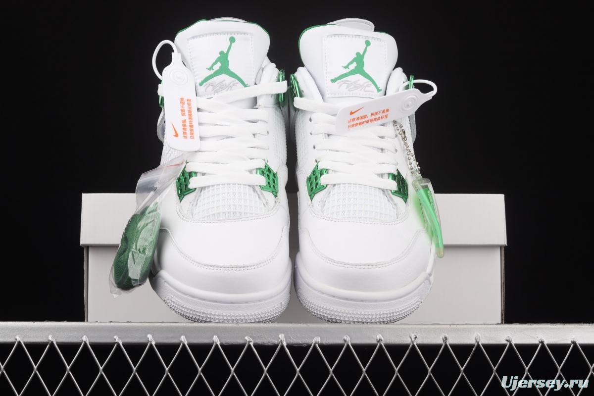 Air Jordan 4 Pine Green white and green front layer CT8527-113