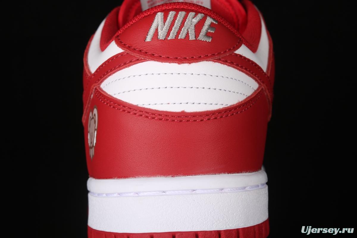 NIKE SB DUNK Low Valentine's Day Valentine's Day Limited gift box dunk series low side leisure sports skateboard shoes DD1391-003