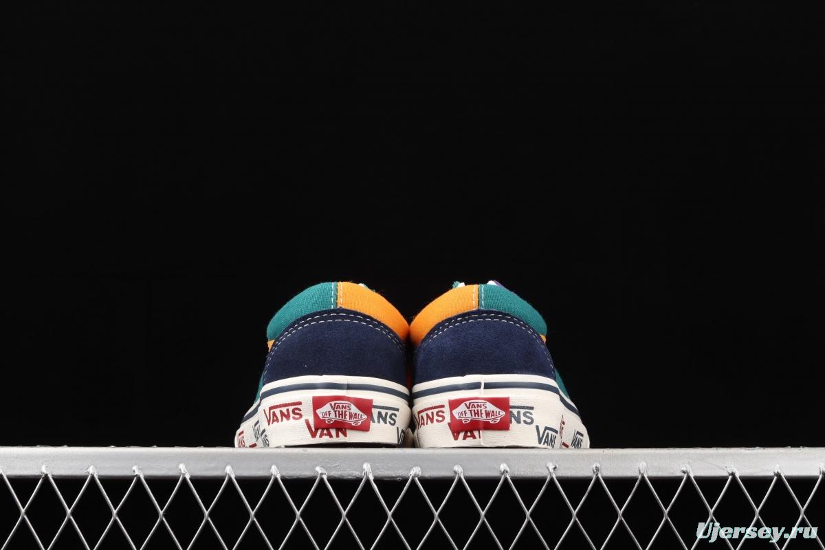 Vans Style 36 ice cream cream blue matching mandarin duck low upper board shoes VN0A54F66T6