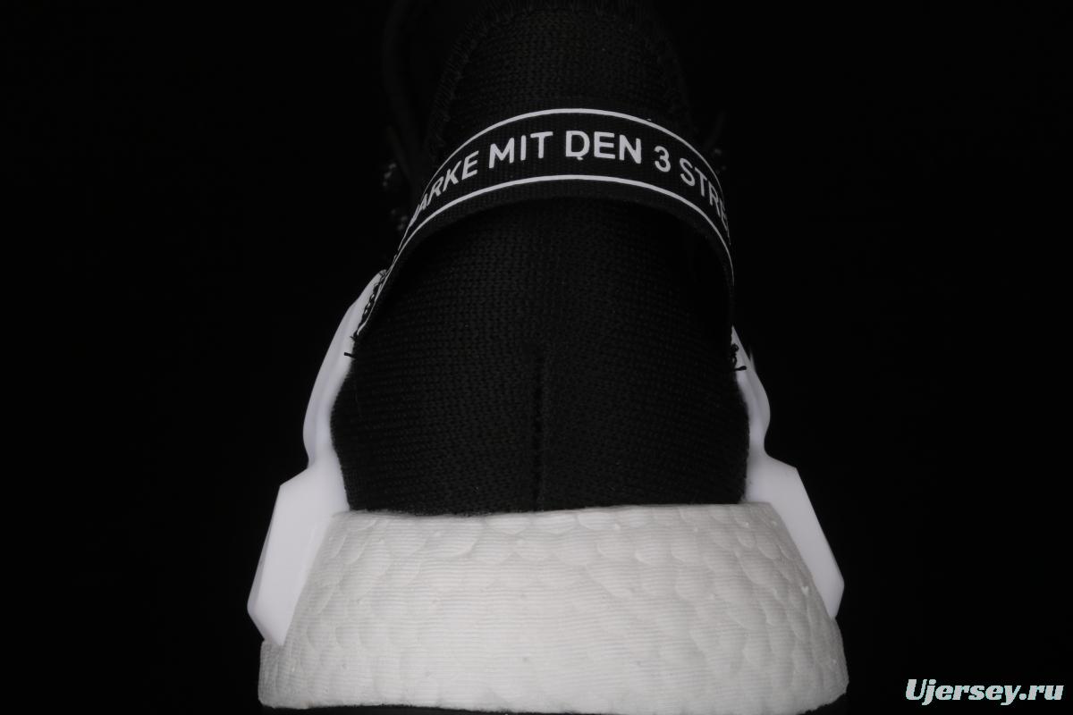 Adidas NMD R1 Boost V2 FV9021 second generation elastic knitted noodles fish scale popcorn running shoes