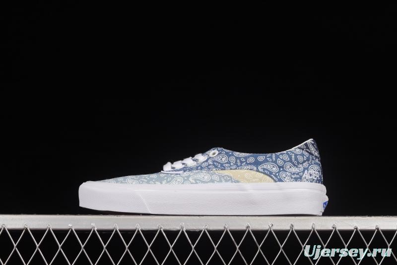 Vans Acer Ni Sp Cashew Flower Retro Denim Denim Blue Low Casual Sneakers VN0A4UWYASN