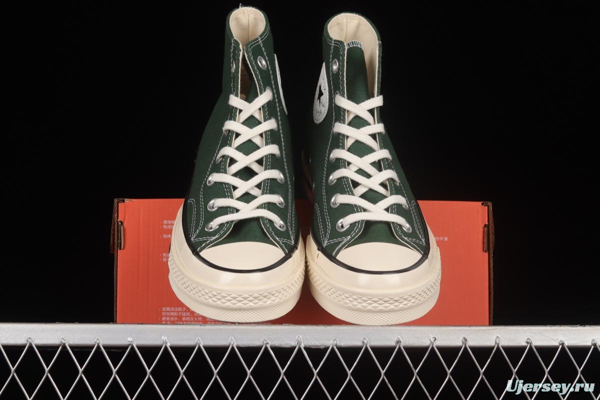 Converse 1970s Evergreen high-top vulcanized casual shoes 168508C