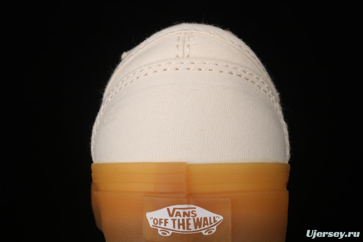Vans Style 36 environmental protection series South Korea limits rice white rubber Oxford sole low upper board shoes VN0A4U3V88P