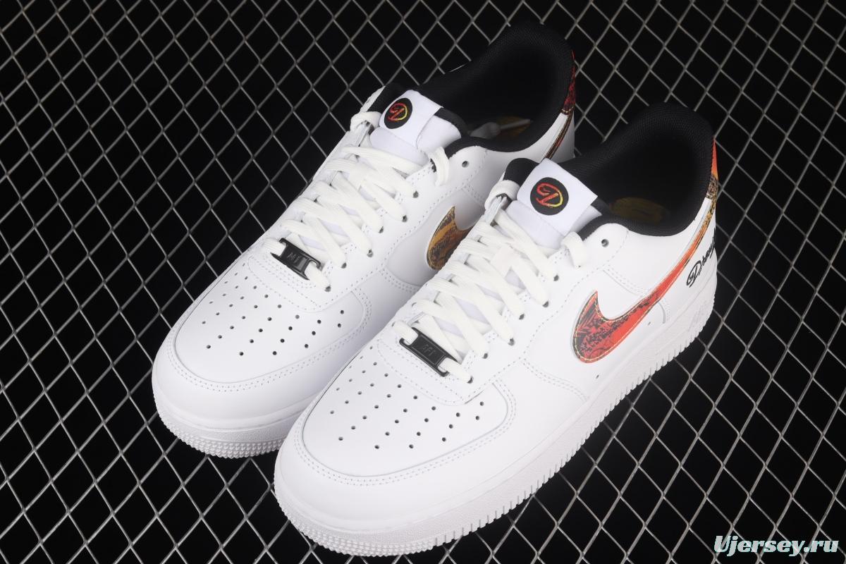 NIKE Air Force 1x 07 Emb low-top sports leisure board shoes DM7578-100