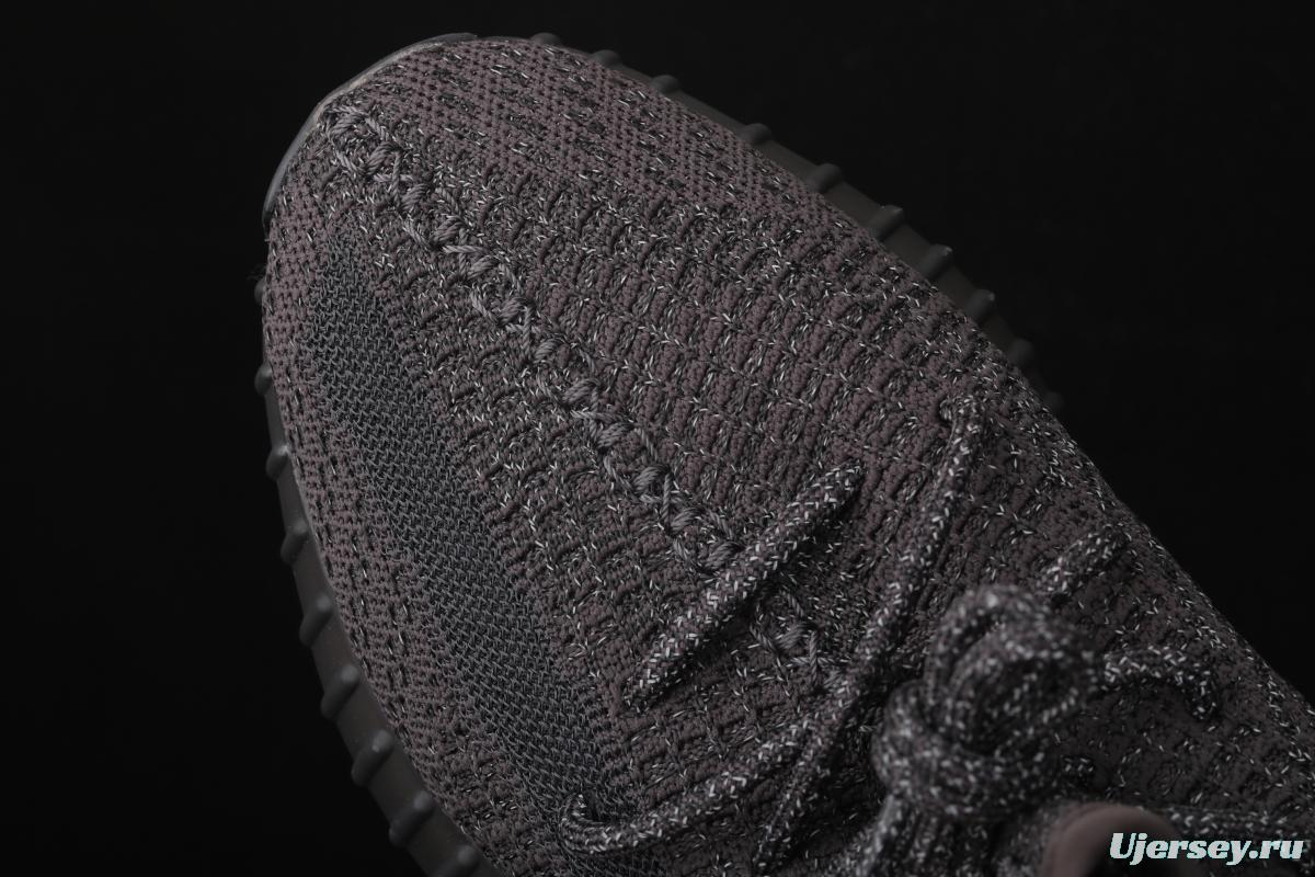 Adidas Yeezy 350 Boost V2 FU9007 Darth Coconut 350 second generation black sky star hollowed-out silk color BASF popcorn