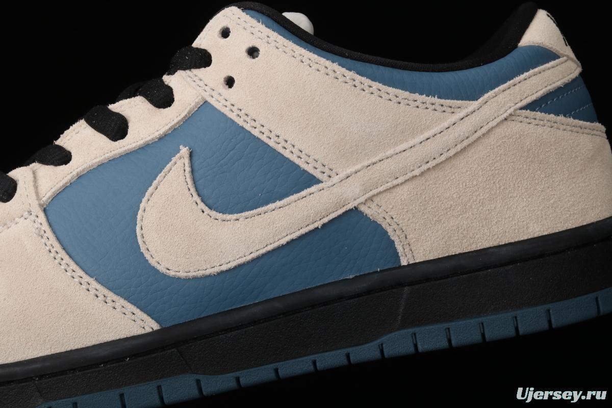 NIKE DUNK Low SB Pro blue and white dunk series low side leisure sports skateboard shoes BQ6817-200