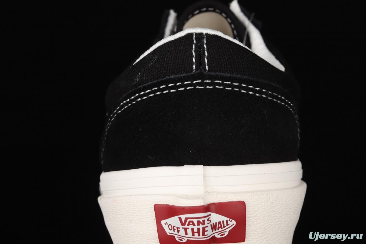 Vans Style 36 Retro black and white PEACEMINUSONE short head limited edition skateboard shoes VN0A3DZ3VTA
