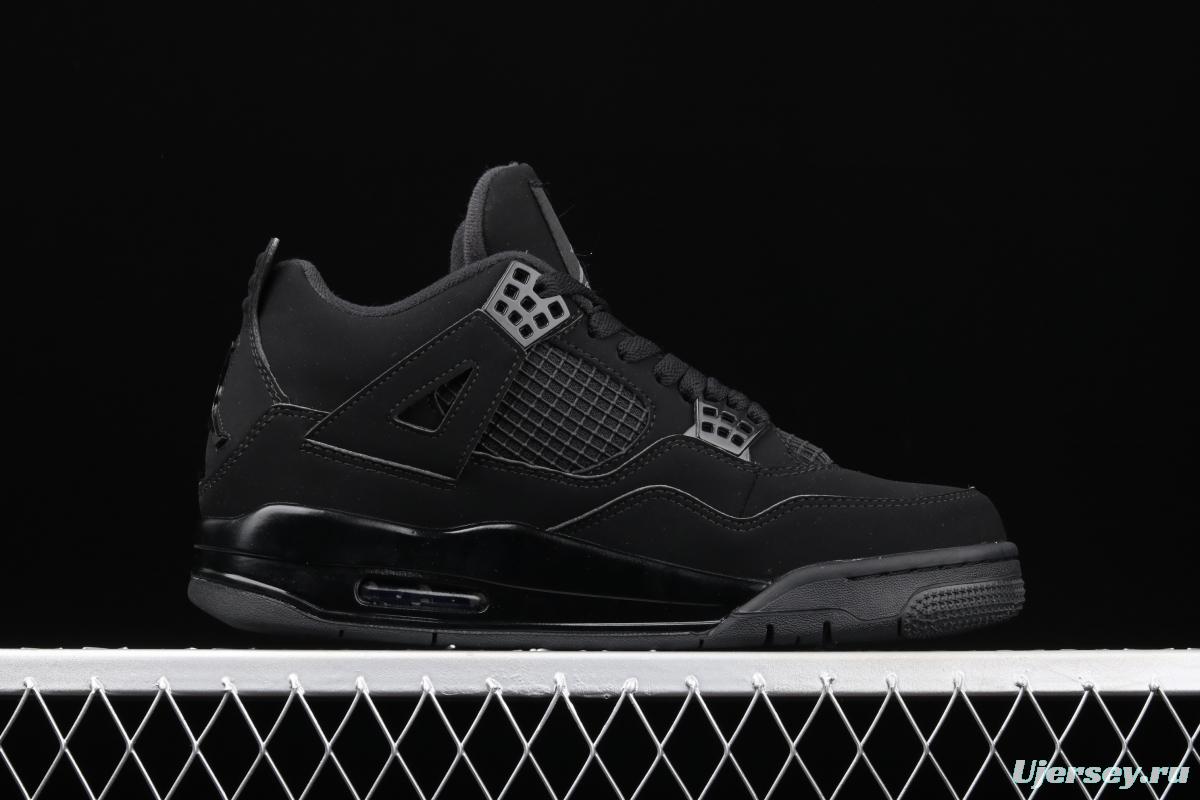 Air Jordan 4 Black Cat black cat headlayer real standard CU1110-010