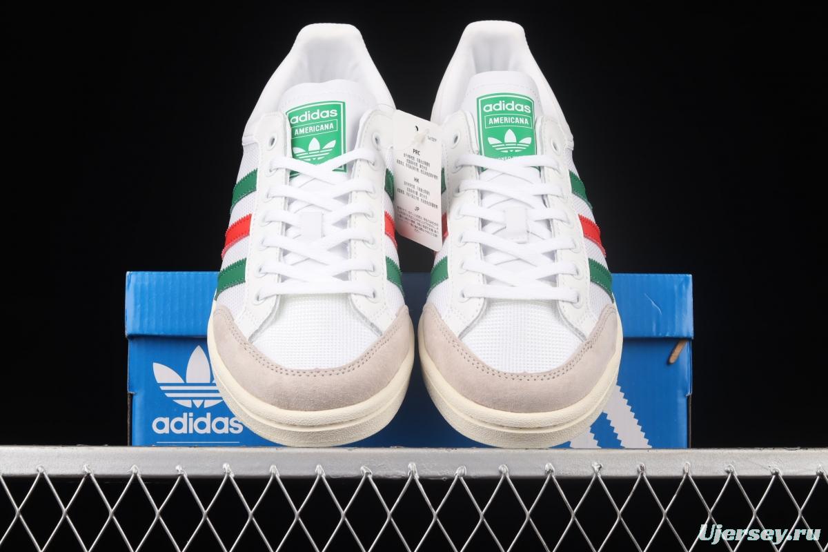 Adidas Originals Americana low EF2509 clover breathable fabric face campus wind low upper board shoes