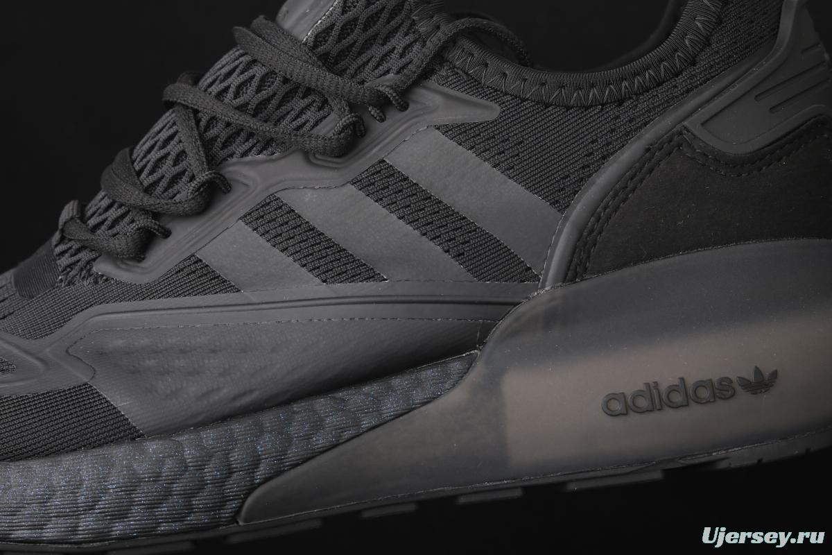 Adidas ZX 2K Boost FV7478 2020 summer new clover popcorn vintage running shoes