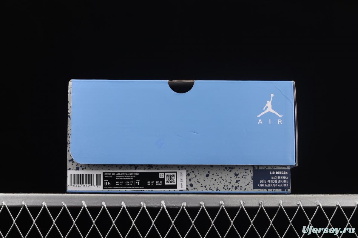Air Jordan University Blue North Carolina CT8529-410