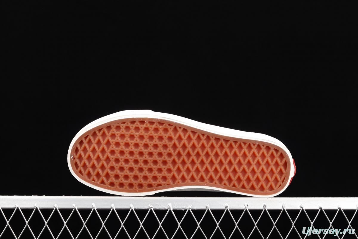 Vans Sk8-Low Reissue S classic rice white orange low-top casual canvas shoes VN0A4UWI4WU