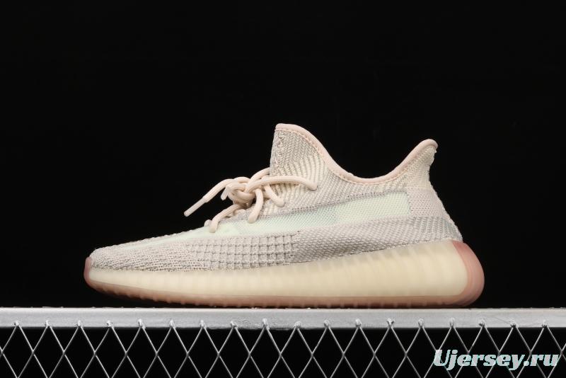 Adidas Yeezy Boost 350 V2 FW3042 Darth Coconut 350 second generation hollowed-out swans make color matching BASF Boost original during the day