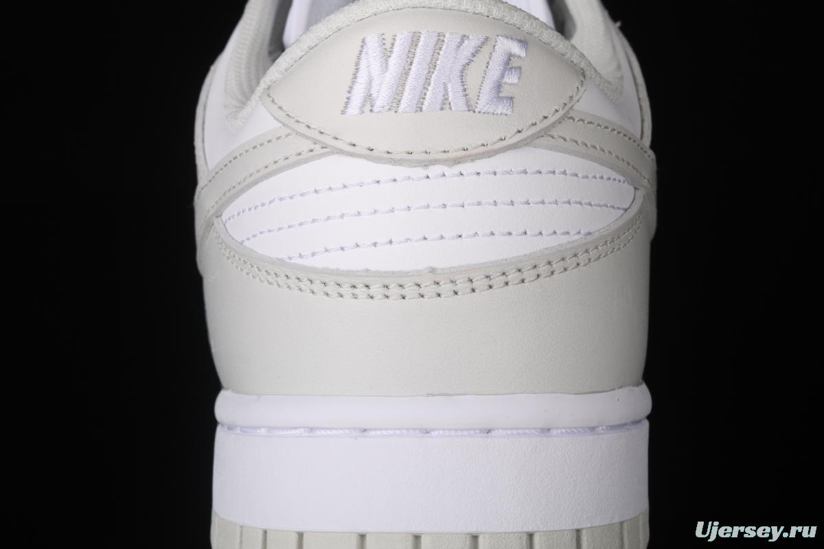 NIKE SB DUNK Low dunk series white light gray color matching low-side leisure sports skateboard shoes DD1503-103