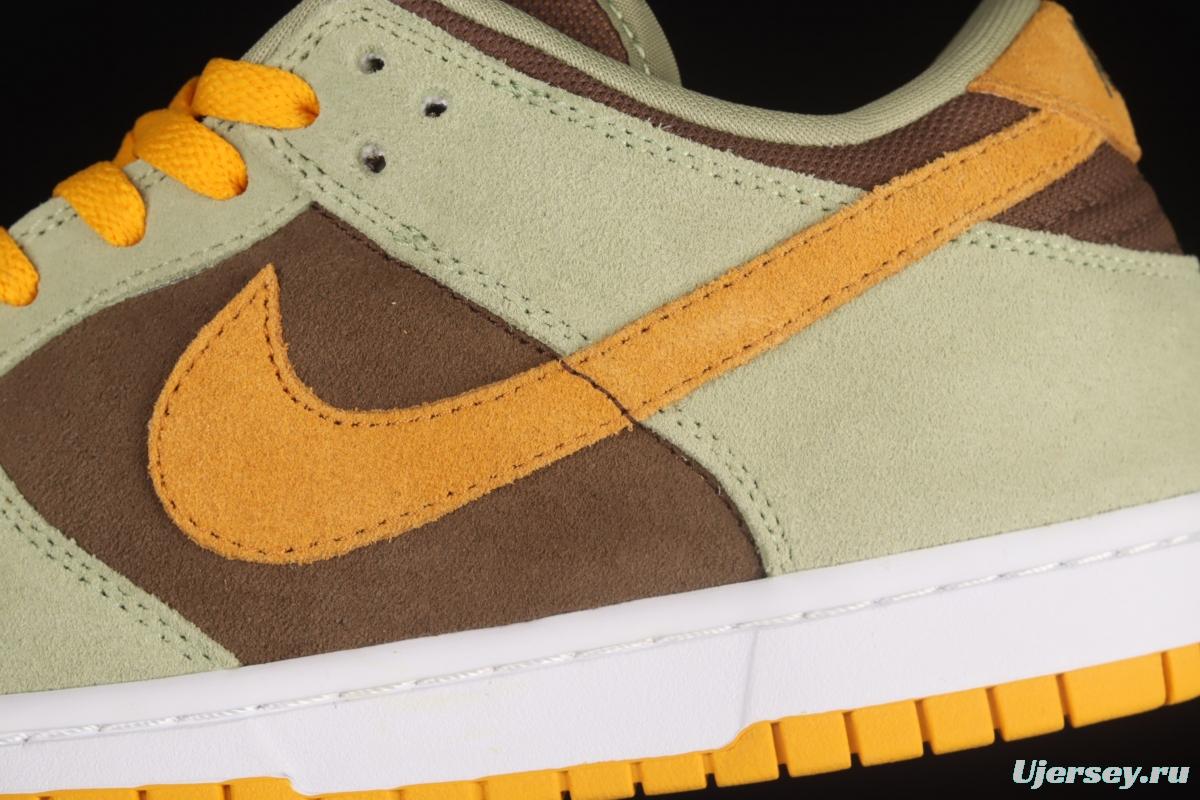 NIKE SB DUNK Low Prm green brown orange SB rebound fashion casual board shoes DH5360-300