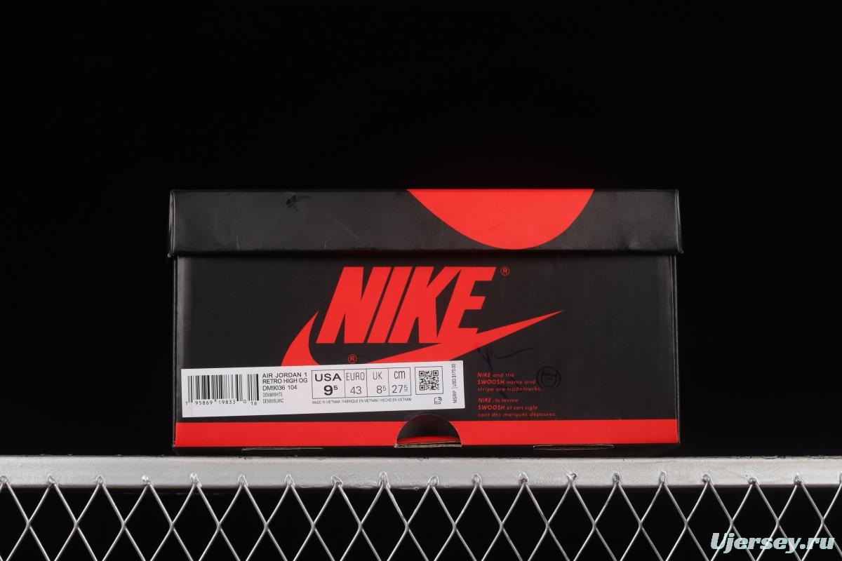 Air Jordan 1 High OG Denim Denim Washed Denim DM9036-104