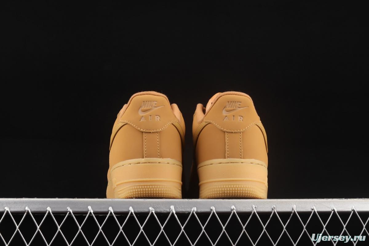 NIKE Air Force 1x 07 WB AF1 wheat low upper shoes CJ9179-200