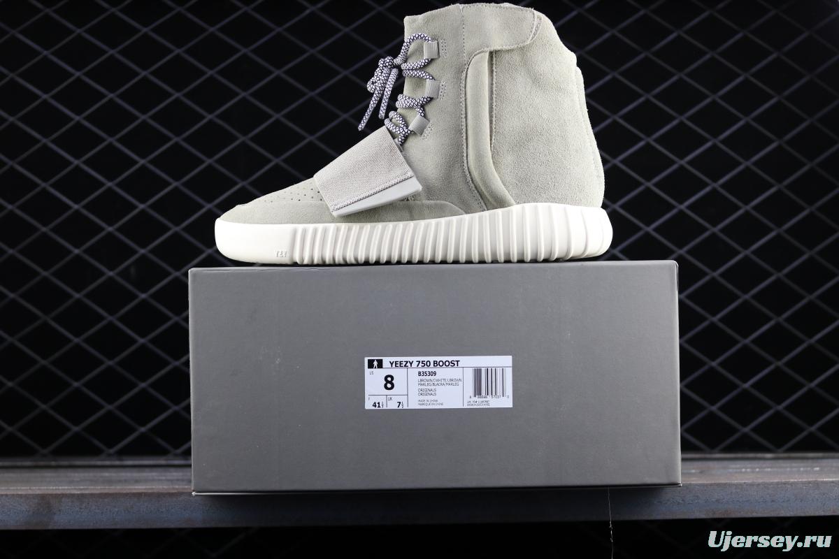 Adidas Yeezy Boost 750B35309 Dashkanye original gray west original Xuan Yuanyi the only real BASF explosion different market all the story version of foreign trade cooperation the only operable version