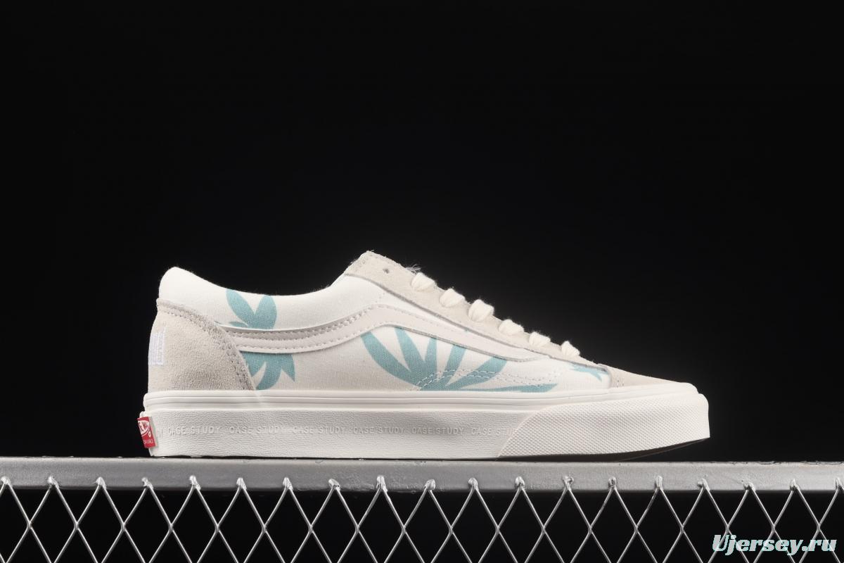 Vans Style 36 Og lx White Palm Maple Leaf casual Board shoes VN0A54F6XC8