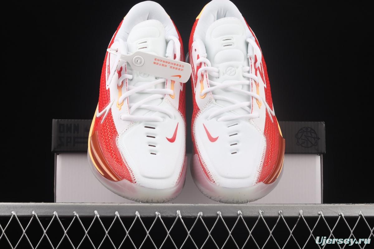 NIKE Air Zoom G.T.Cut EP first white and red actual combat series basketball shoes CZ0176-100