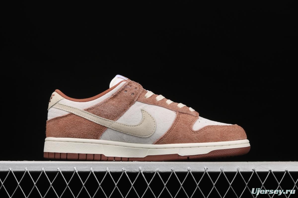 NIKE SB DUNK Low Prm milk brown SB buckle rebound fashion casual board shoes DD1390-100