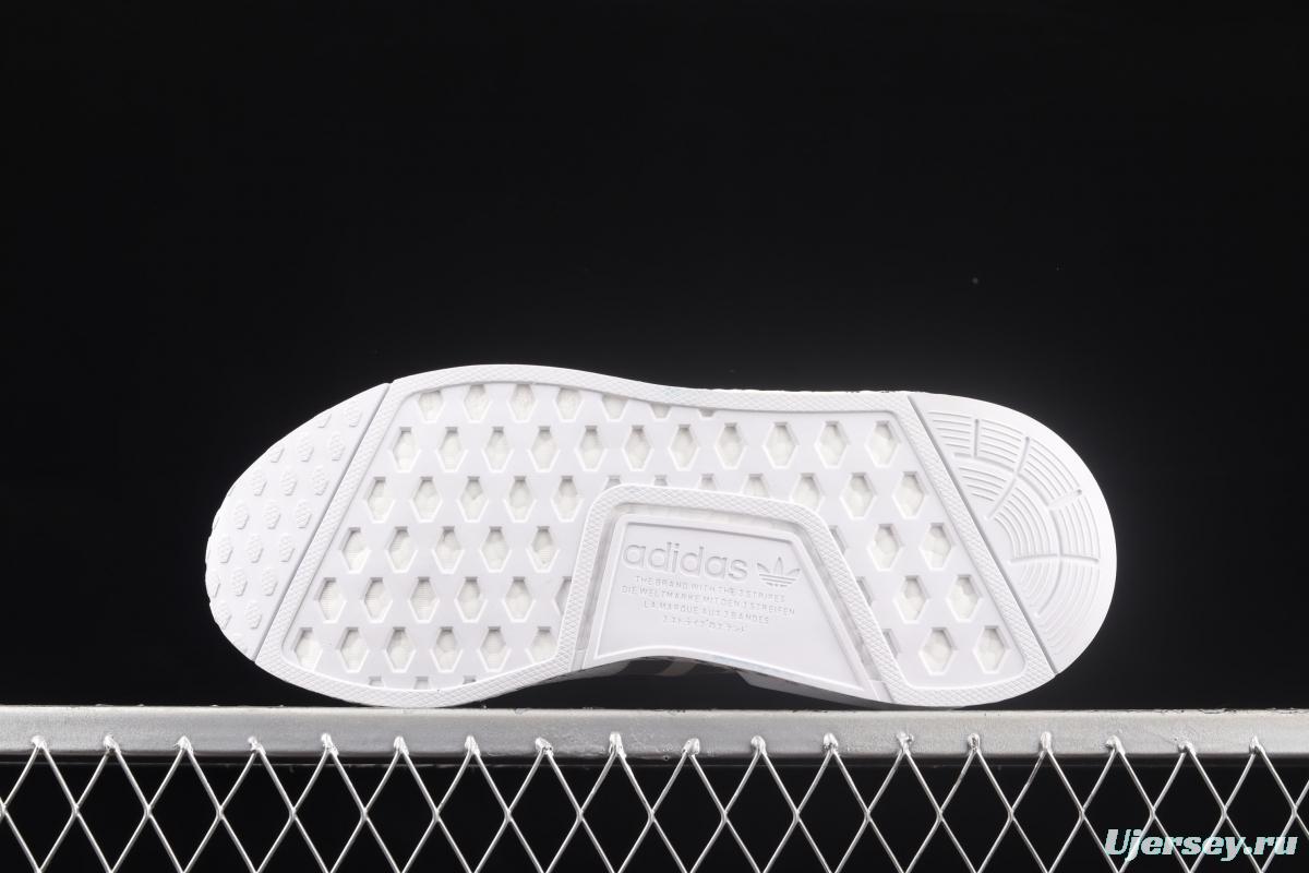 Adidas NMD R1 Boost V2 GX1116 second generation elastic knitted surface popcorn running shoes