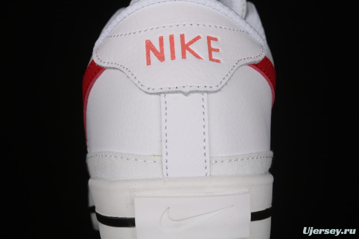 NIKE Court Legacy classic retro leather surface fashion street sports board shoes CU4150-105