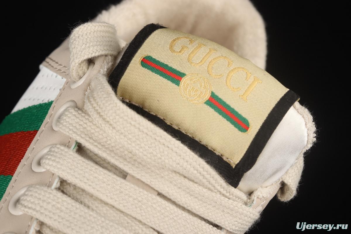 Gucci Distressed Screener Sneaker Gucci classic dirty shoes