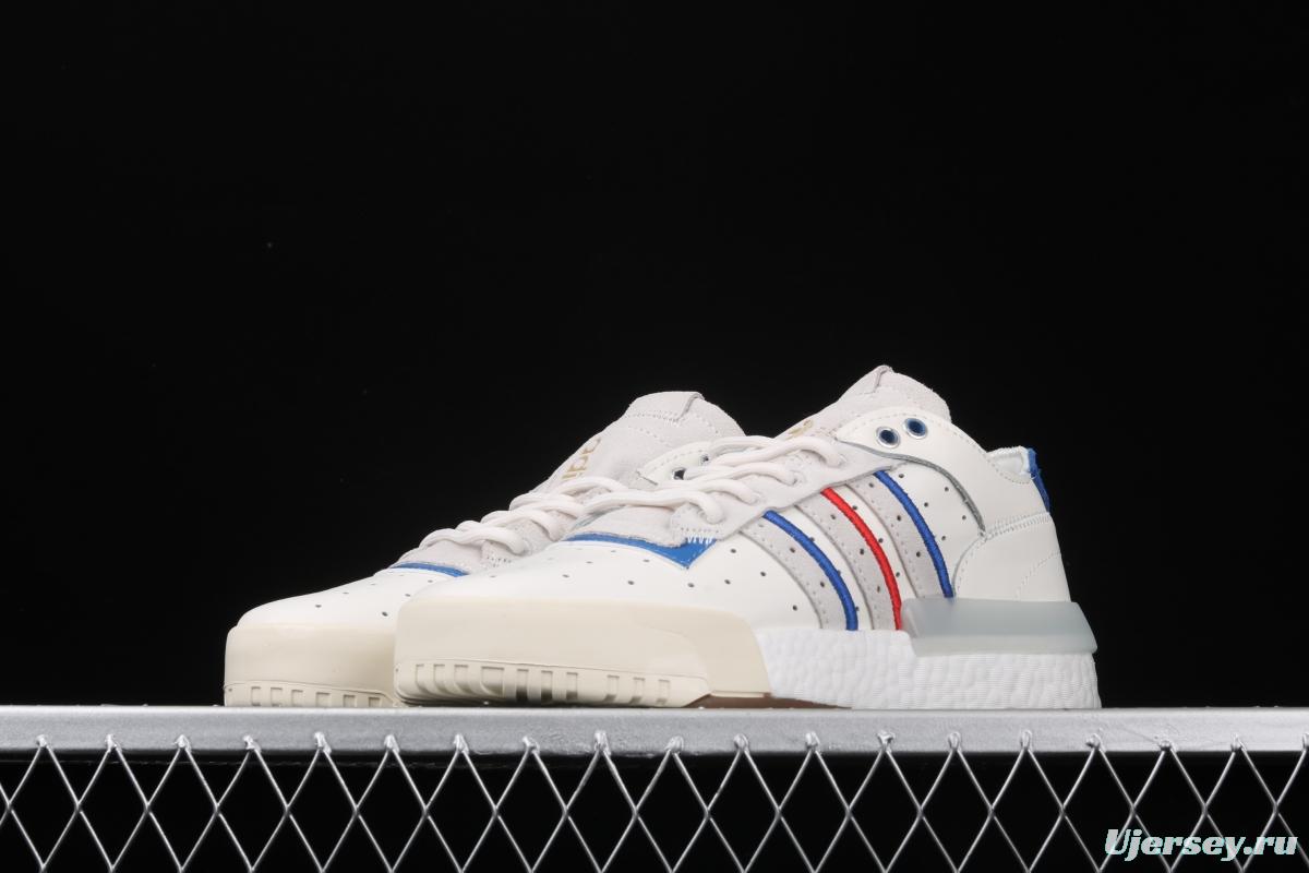 Adidas Rivalry RM Low Boost EE4986 striped casual shoes with thick soles