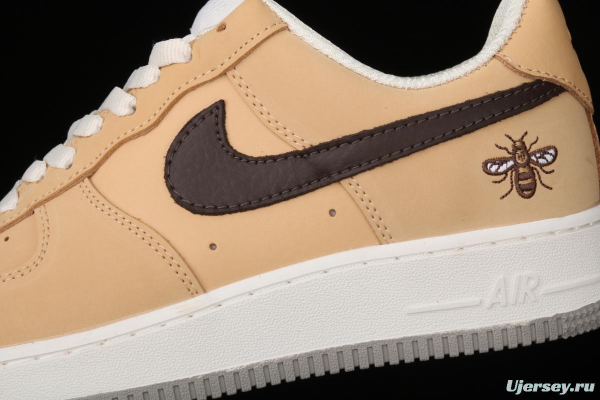 NIKE Air Force 1 Low Manchester Bee khaki brown Manchester honeybee DC1939-200