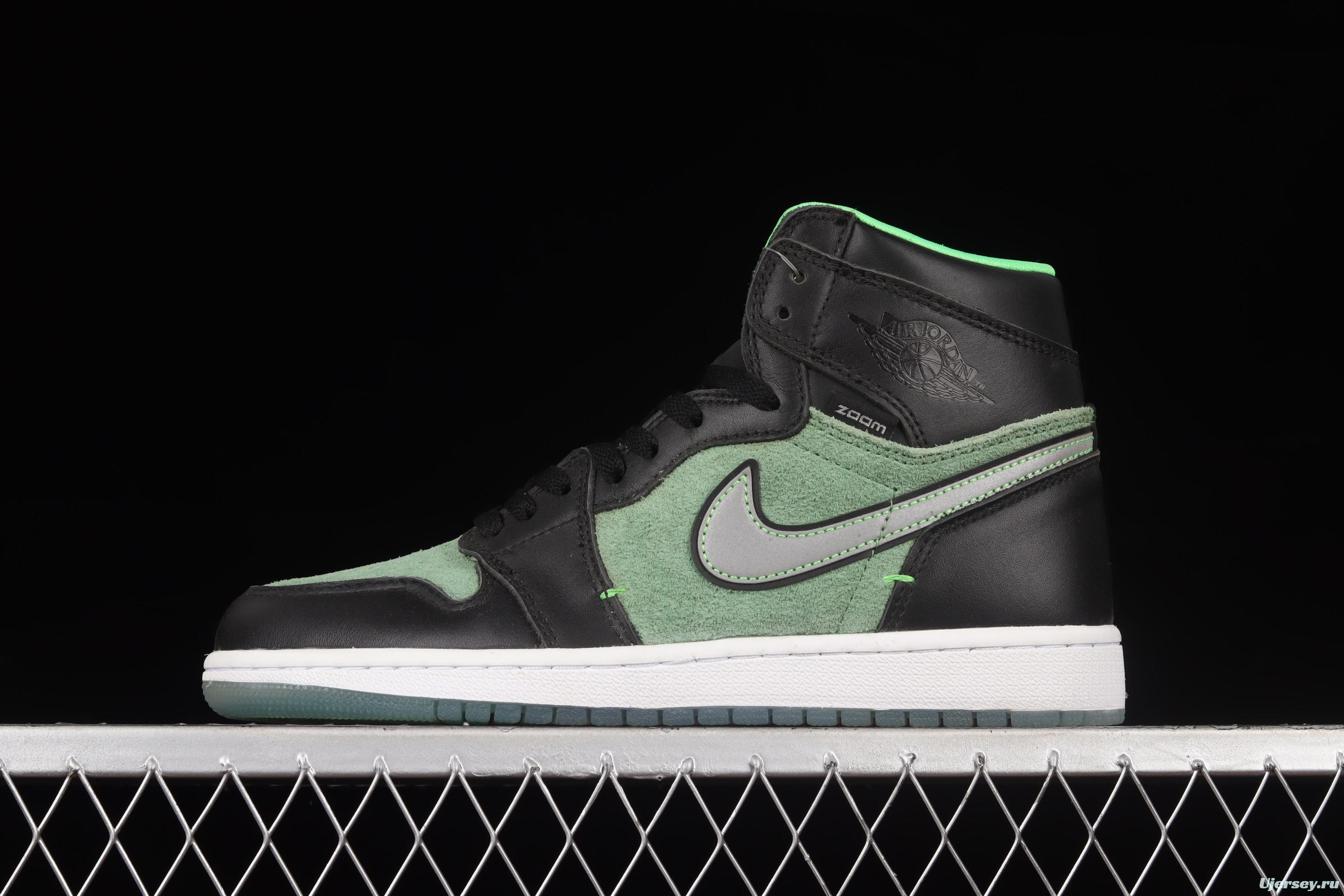 Air Jordan 1 High Zoom Rage Green dark green CK6637-002