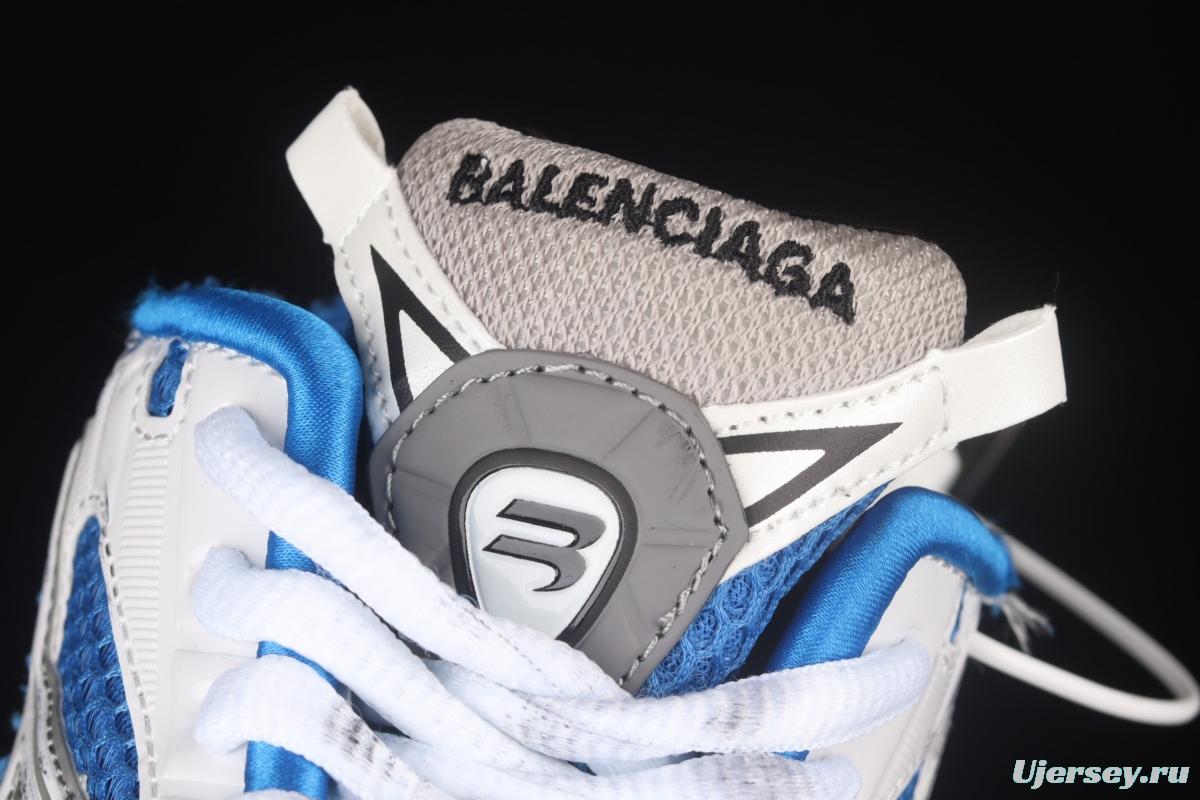 Balenciaga Runner Kith Four.Color 21ss's latest color matching trend retro casual shoes W3RB34912