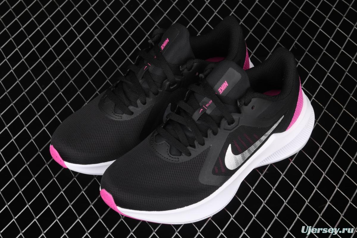 NIKE DownShifter 10-pin eye breathable slow shock fast running shoes CI9984-004