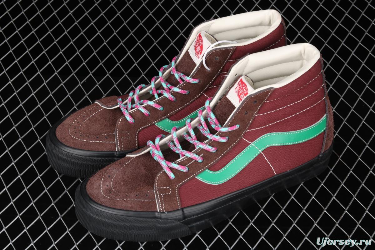 Vans Vault OG SK8-Hi Lx Vansky top casual board shoes VN0A4BVBTIX