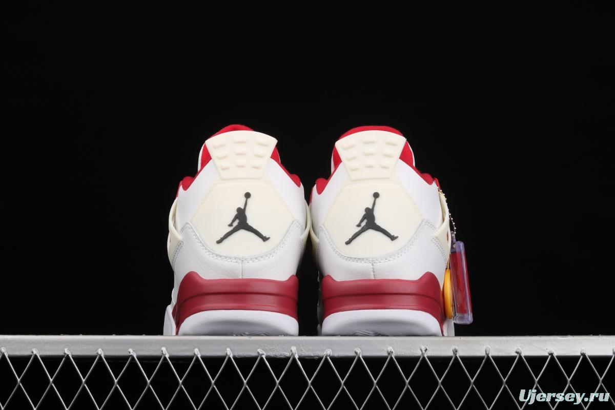 Air Jordan 4 Motorsport racing car white red 308497-106