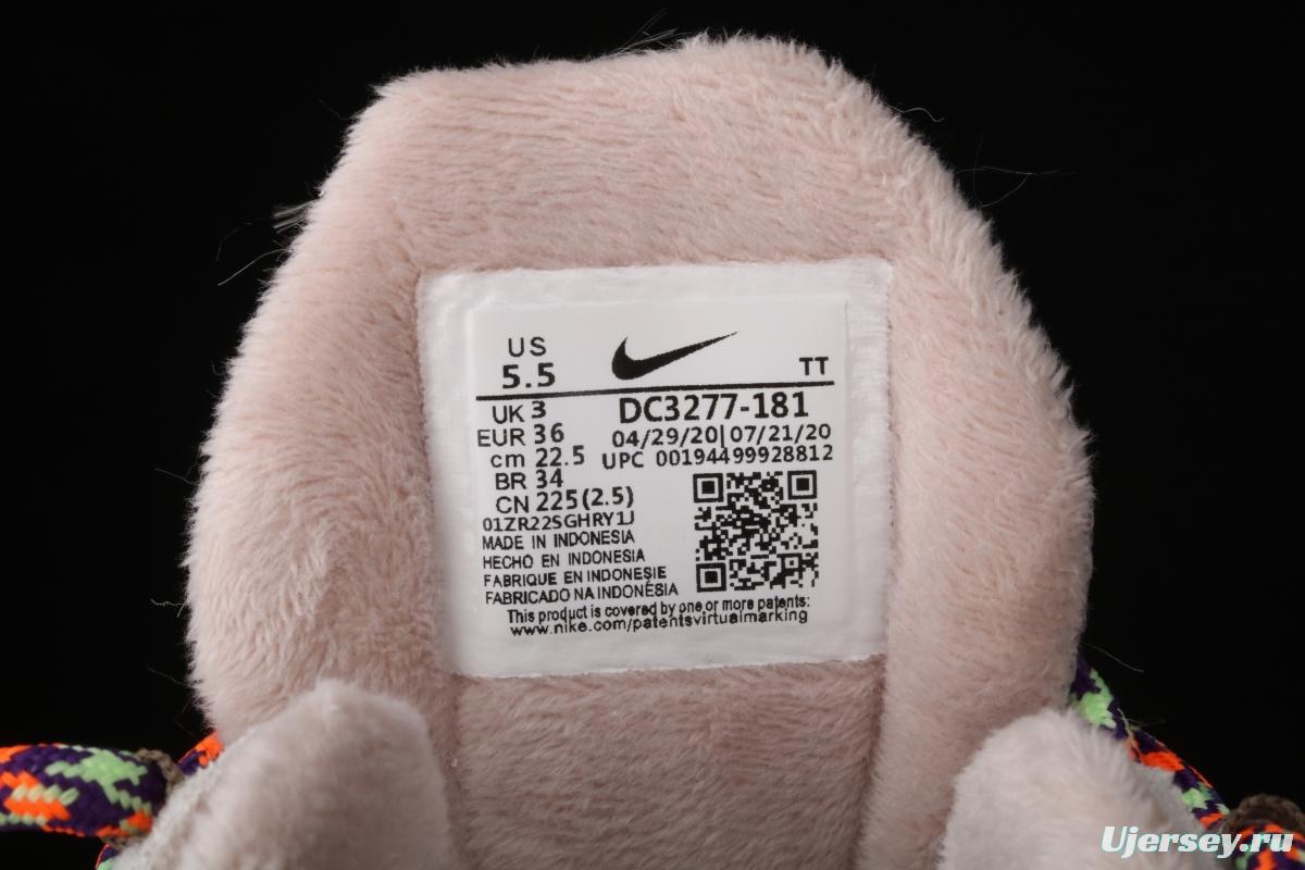 NIKE Air Max 270React new high-frequency mesh function half-palm air cushion running shoes DC3277-181,