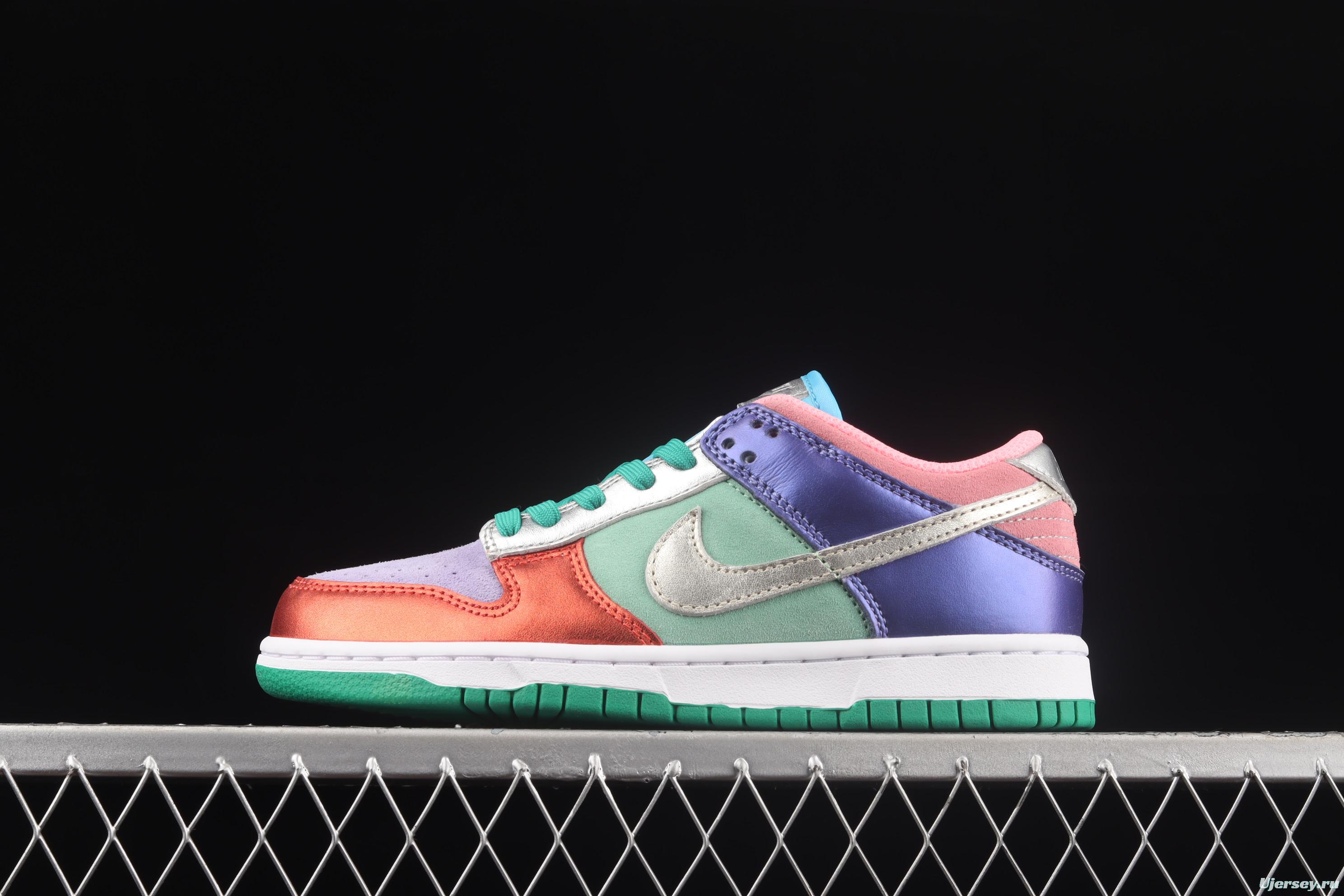 NIKE SB DUNK Low SE Candy Egg 2.0 candy mandarin duck dunk series low side leisure sports skateboard shoes DN0855-600