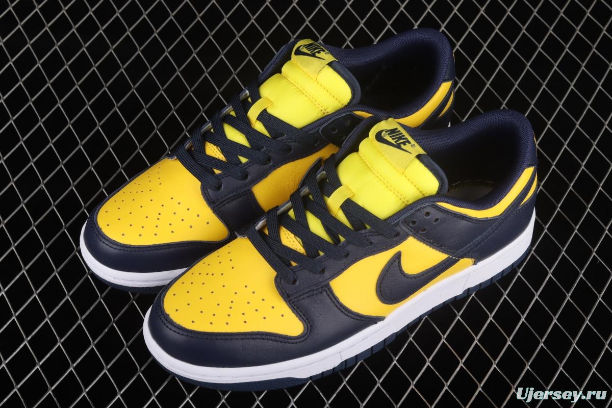 NIKE SB DUNK Low Michigan Michigan color buckle broken backboard fashion casual board shoes DD1391-700