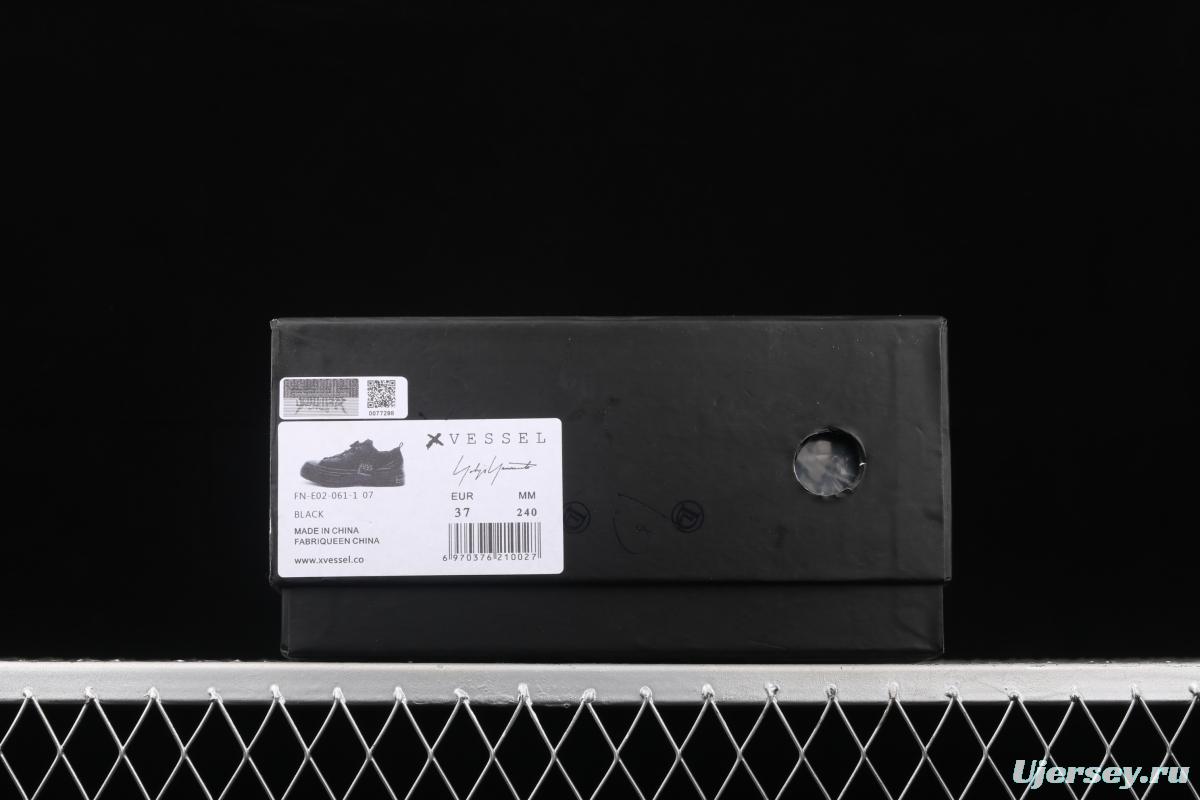IMPACT x VESSEL G.O.P. LOW deconstructs overlapping thick-soled cork low-side high canvas vulcanized board shoes