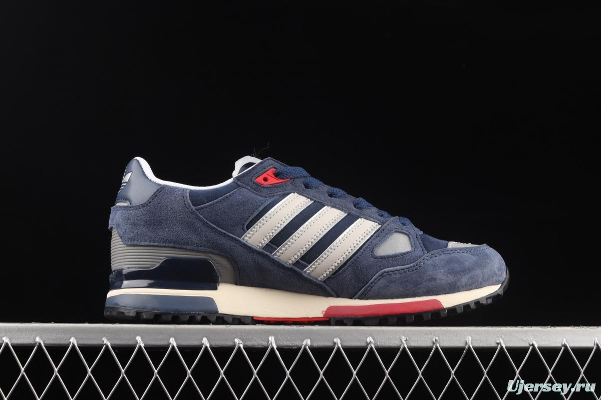 Adidas Original ZX 750Q35065 retro casual running shoes