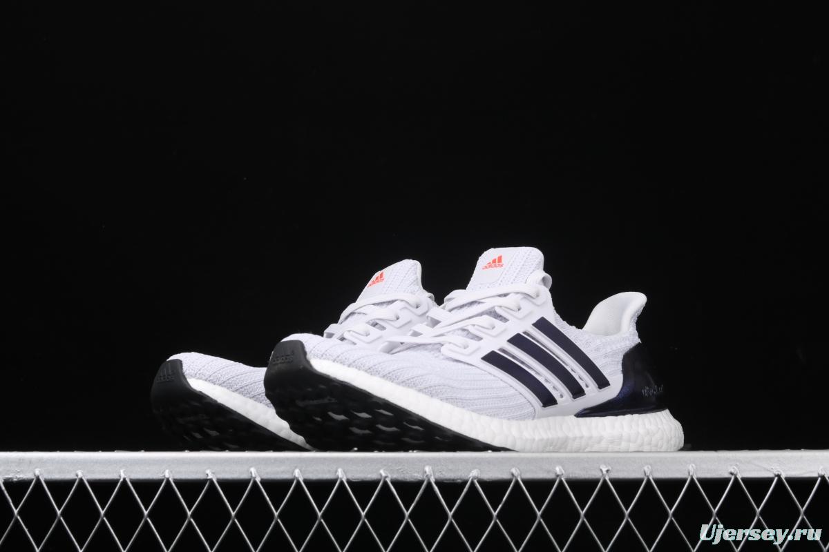 Adidas Ultra Boost 4.0FW5693 fourth generation knitted striped white laser UB