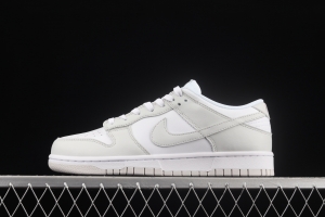 NIKE SB DUNK Low dunk series white light gray color matching low-side leisure sports skateboard shoes DD1503-103