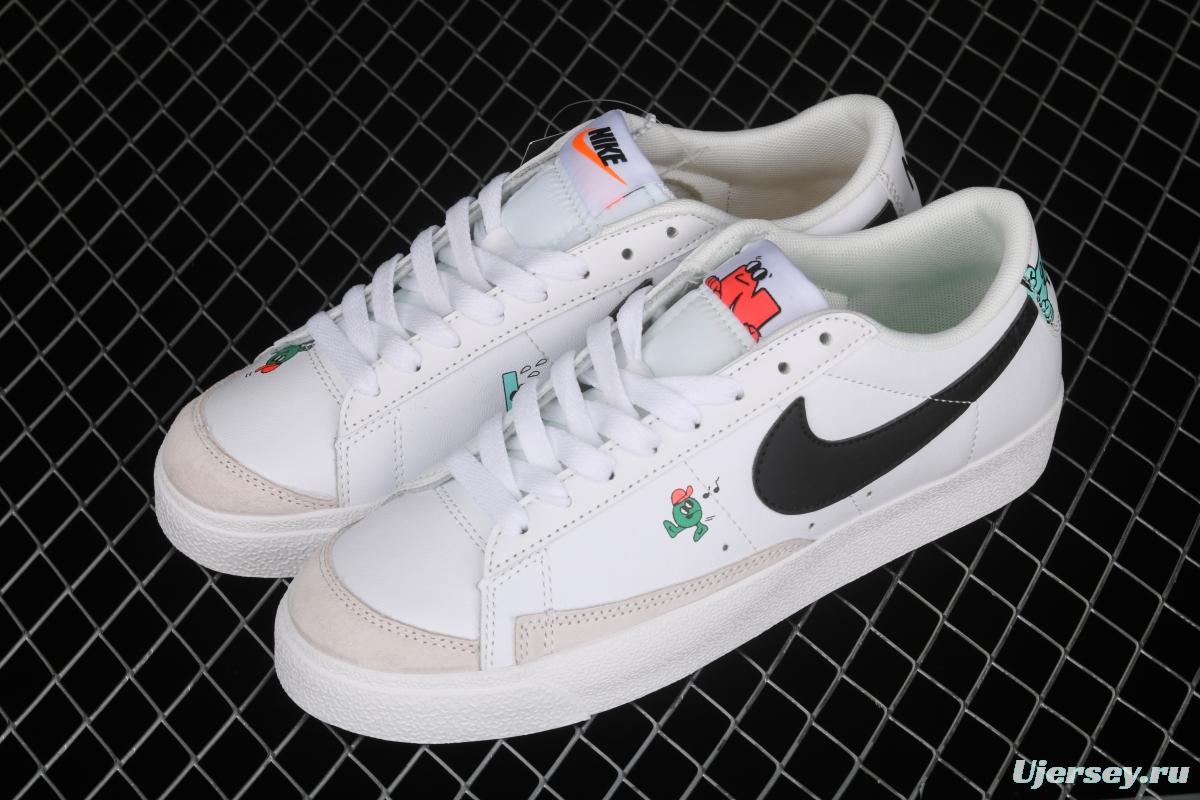 NIKE Blazer Low Basketball Boy Trail Blazers low-top casual board shoes DJ5201-106