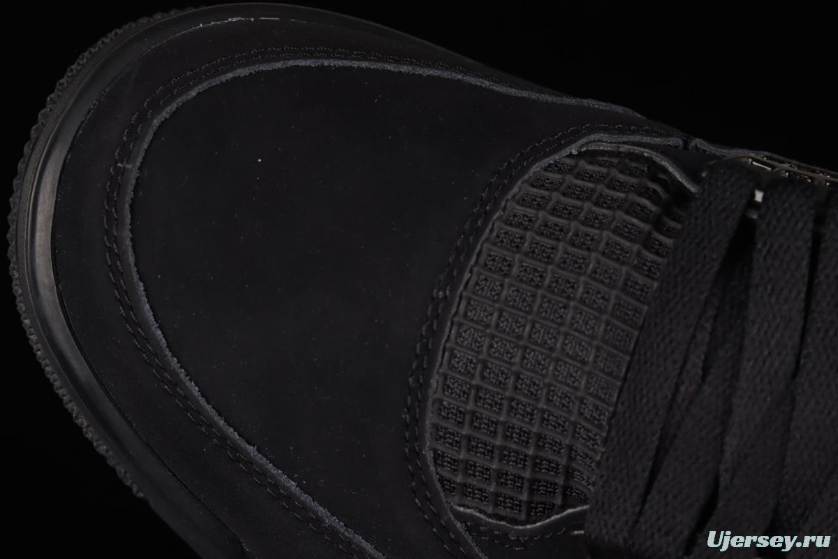 Air Jordan 4 Retro Black Cat black cat head frosted CU1110-010