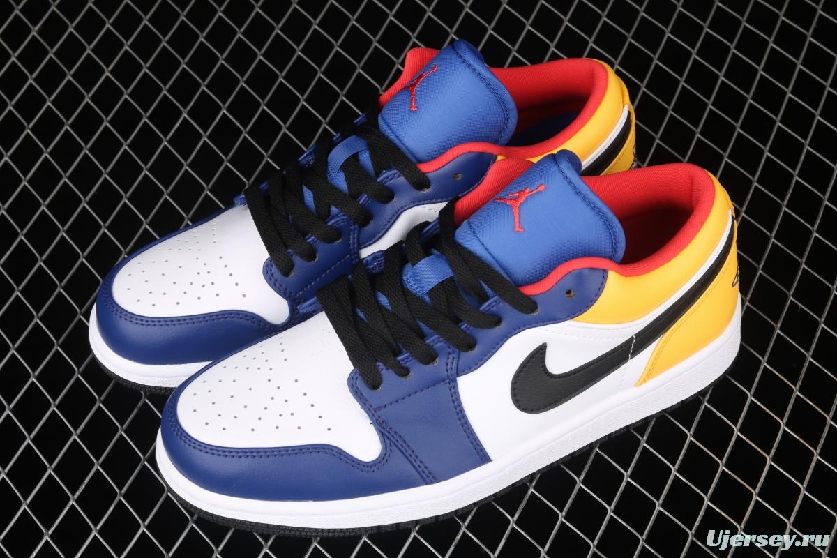 Air Jordan 1 Low low-side cultural leisure sports shoes 553558-123