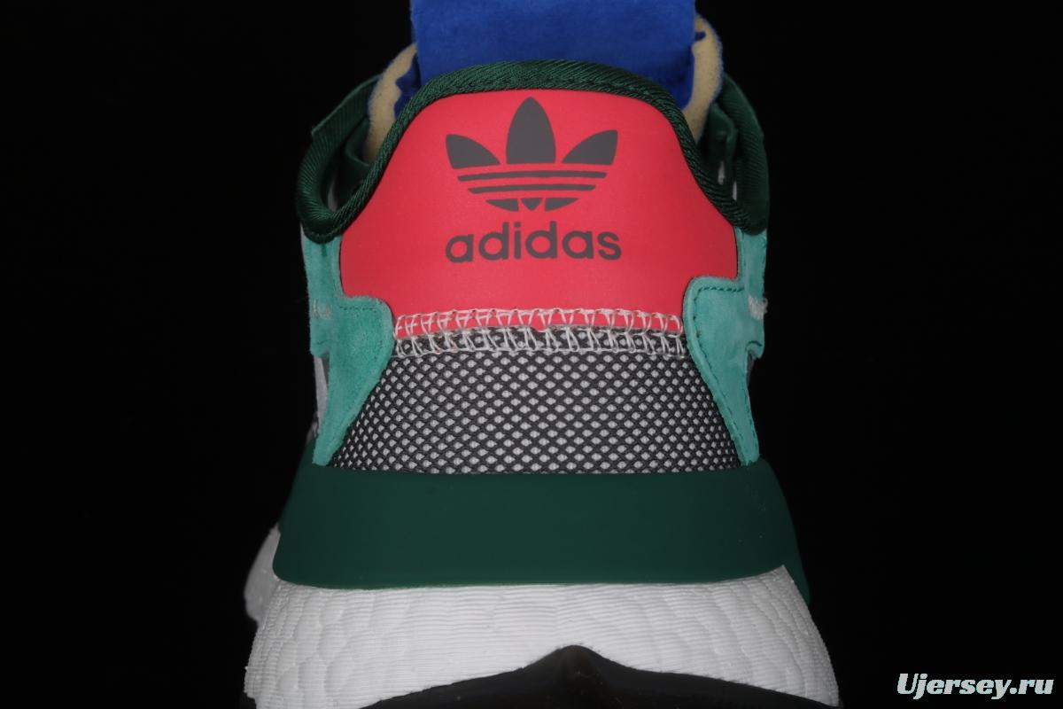 Adidas Nite Jogger 2019 Boost FU6843 3M reflective vintage running shoes